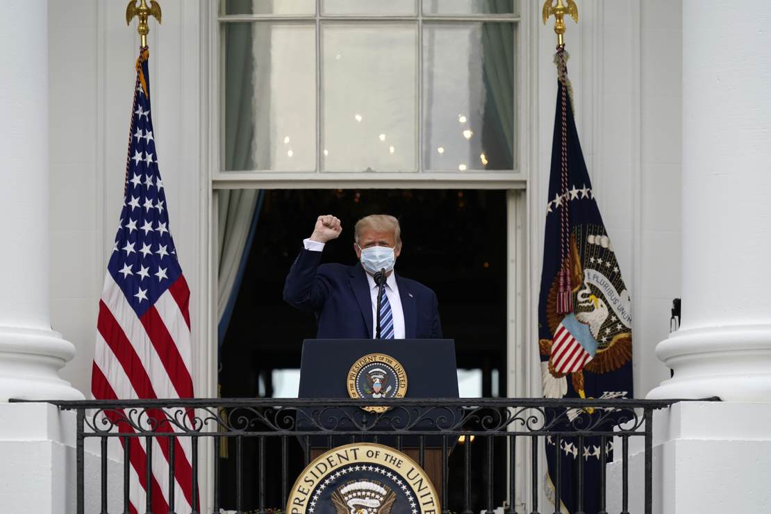President Trump Said Regeneron Cured His COVID-19. The Data
Suggests He's Right 1