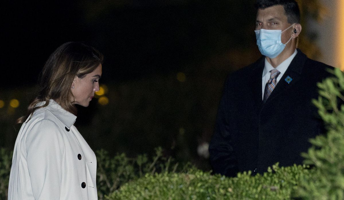 Top White House official tests positive for
coronavirus 1