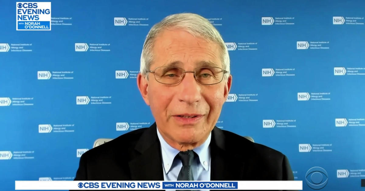 Dr. Fauci and Norah O'Donnell talk COVID-19 surge 1