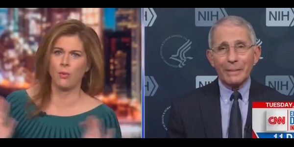 Fauci: If people aren't wearing masks, maybe we should
mandate it 1 Fauci: If people aren't wearing masks, maybe we should
mandate it 1