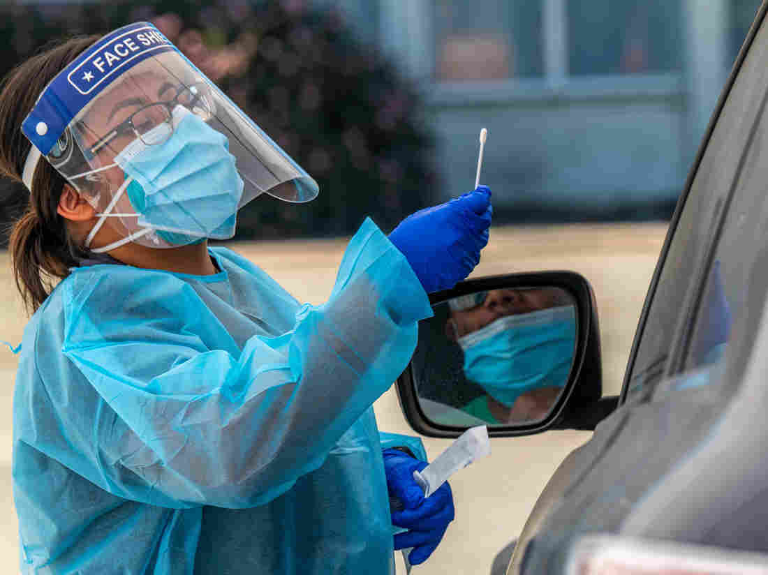 U.S. Adds Almost 100,000 New Coronavirus Cases In One Day As
Colder Weather Sets In 1