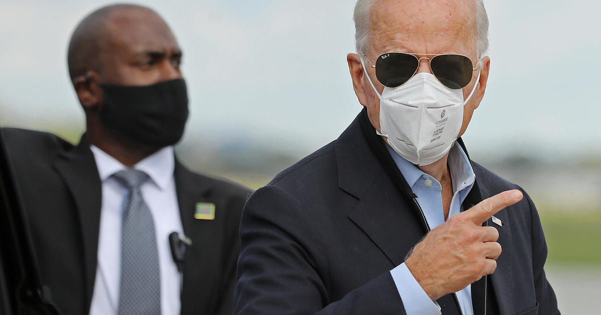 Watch live: Biden speaks in Michigan after testing negative
for COVID-19 1