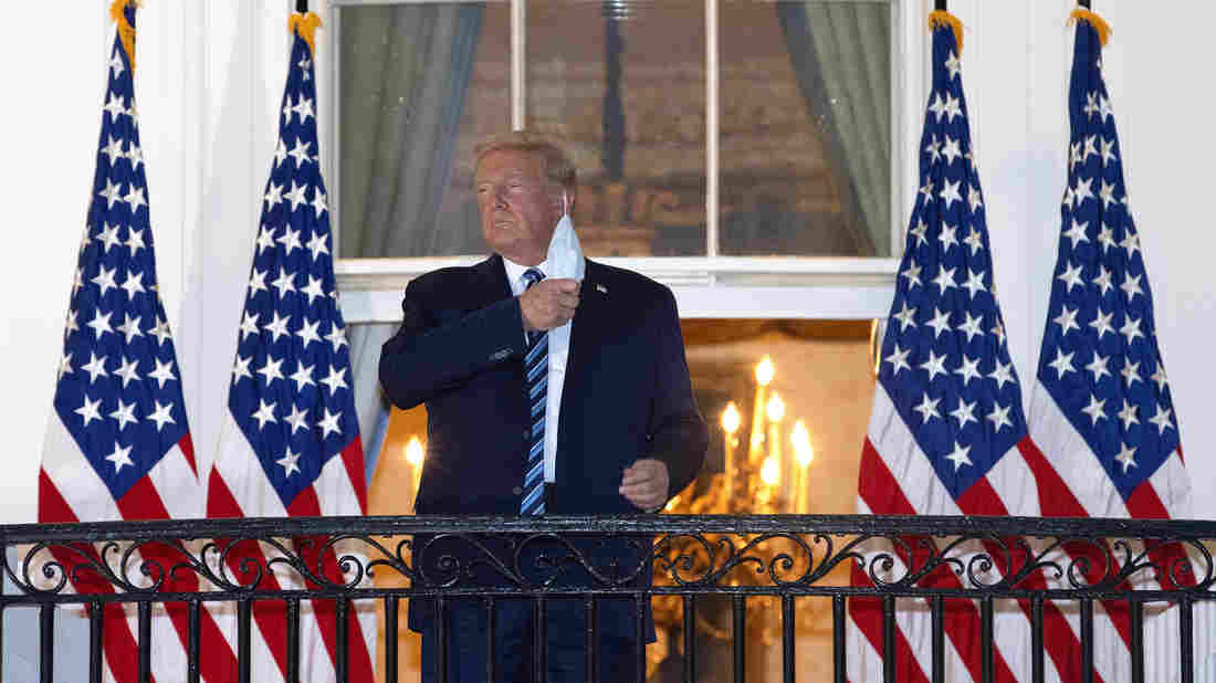 Trump Calls His COVID-19 Diagnosis A 'Blessing,' Touts
Experimental Treatment 1