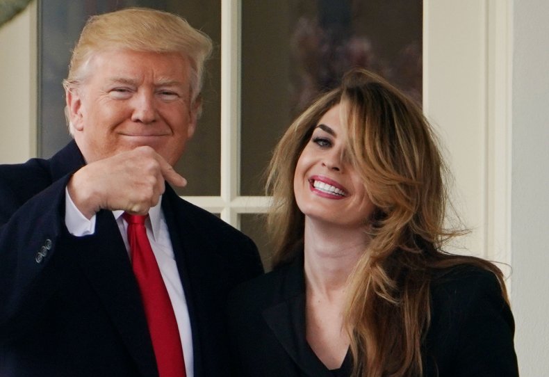 Donald Trump Attended New Jersey Fundraiser While Awaiting
Confirmation of Hope Hicks' COVID-19 Test 1