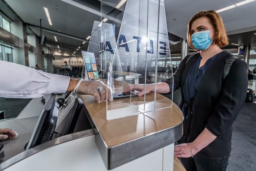 Delta Air Lines has banned 460 anti-maskers from
flying 1