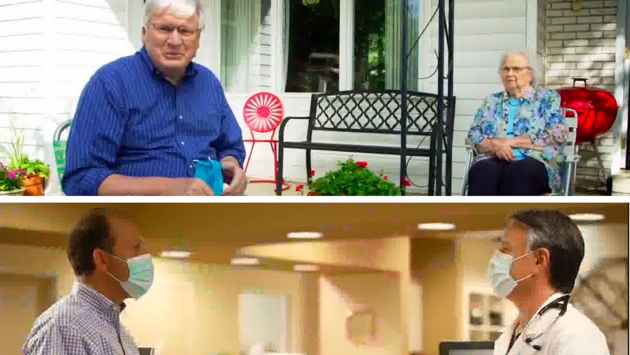 Masks invade political ads 1 Masks invade political ads 1