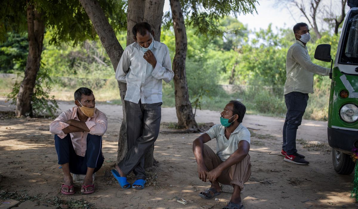 India's contracting economy rebooting from coronavirus
blow 1