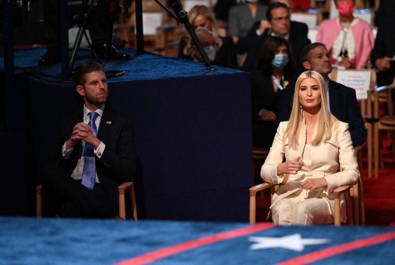 Donald Trump's Family Ignored Mandatory Mask Rule at
Presidential Debate With Joe Biden 1