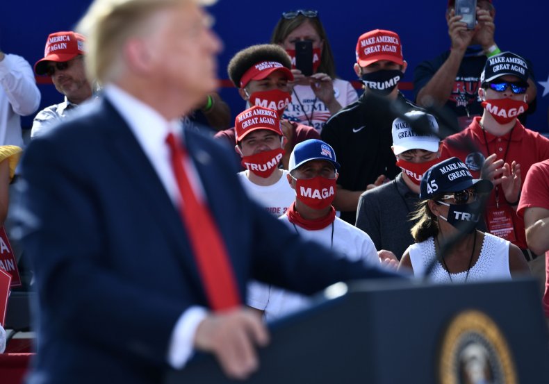 Wisconsin GOP Official Who Fought Mask Mandate Gets COVID
Ahead of Trump Rally as Swing State's Cases Soar 1