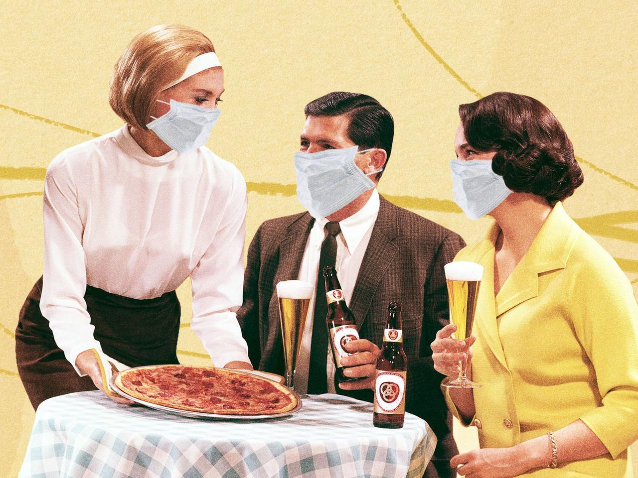 CA Governor Gruesome Office Says to Wear Mask ‘in Between
Bites’ at Restaurants 1