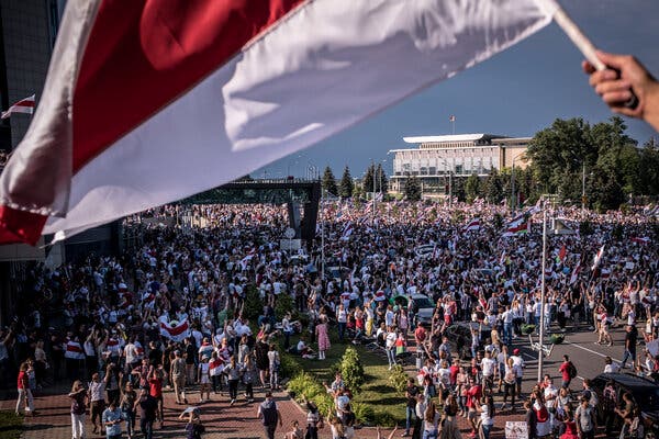 Belarus Protesters Call for General Strike Against
Lukashenko 1