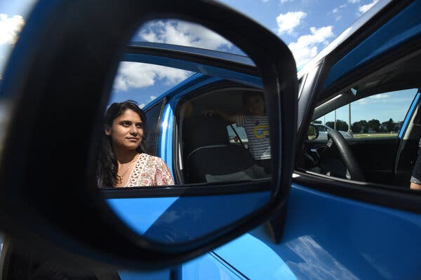 Line Holders Are Paid to Wait All Night Outside Motor
Vehicle Offices 1