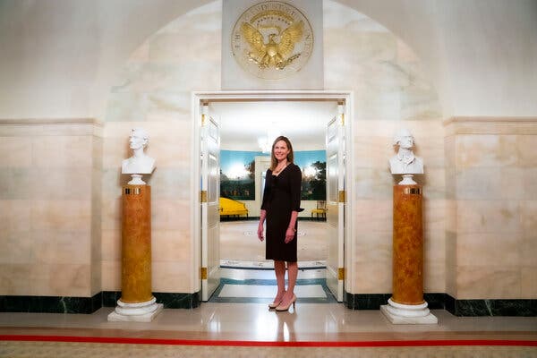 Parties Offer Divergent Portraits of Barrett as Senate Opens
Hearings 1