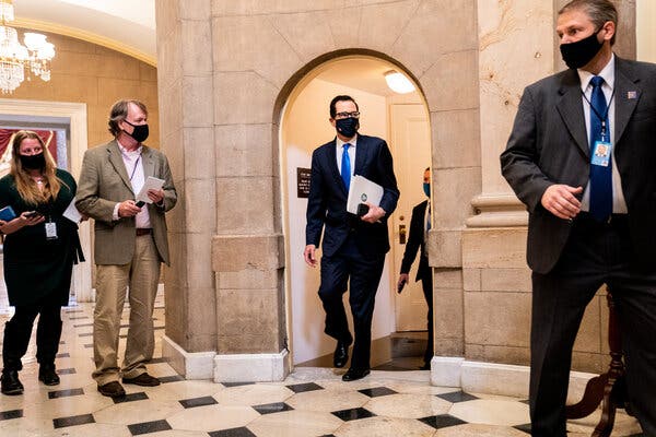 Senate Republicans Denounce White House’s Offer for
Coronavirus Relief 1