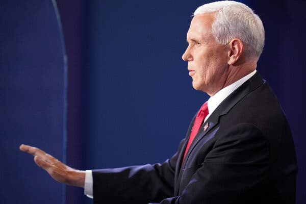 Coronavirus Takes Debate Center Stage as Pence, Harris
Skirmish 1