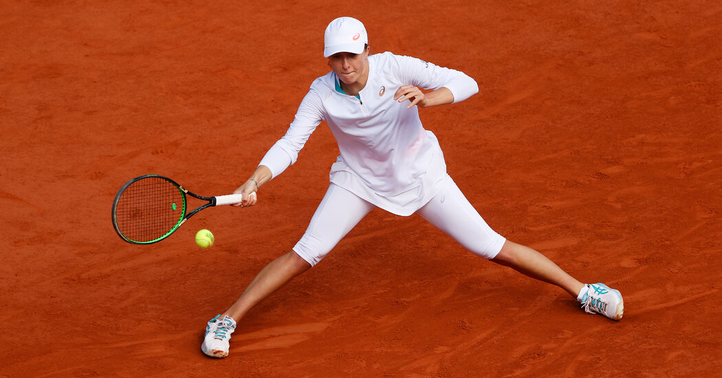 Iga Swiatek Steamrolls Sofia Kenin to Win the French
Open 1