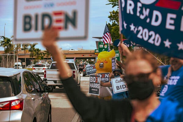 In Miami-Dade County, Younger Cuban Voters Offer Opening for
Trump 1