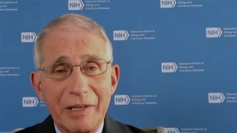 Fauci says as coronavirus infections swell, federal task
force is meeting just weekly 1