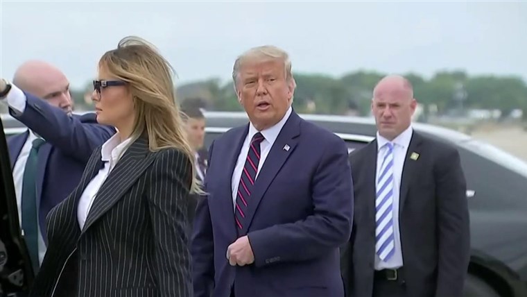 Trump, first lady test positive for Covid-19 1