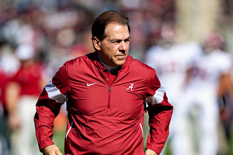 Alabama Coach Nick Saban Tests Positive for COVID-19 1