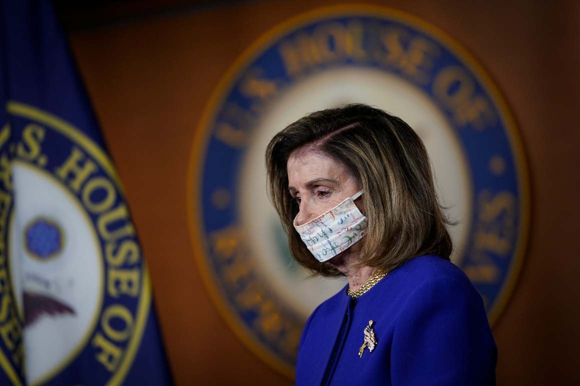 Pelosi signals no coronavirus deal likely with White
House 1