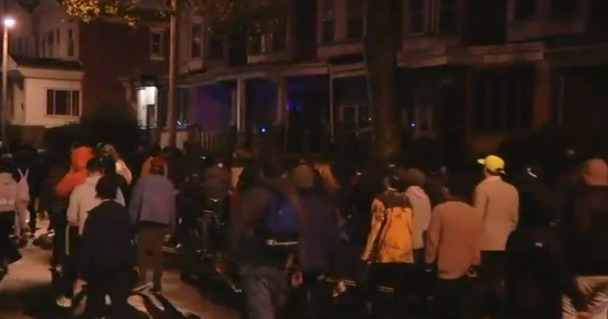 Cop run over during Philadelphia protest over fatal police
shooting 1