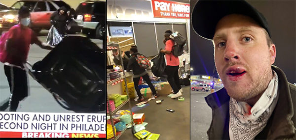 Philly Riots, Day 2: BLM Mobs Loot Big Screen TVs, Attack
News Reporter And ‘Target White People’ 1