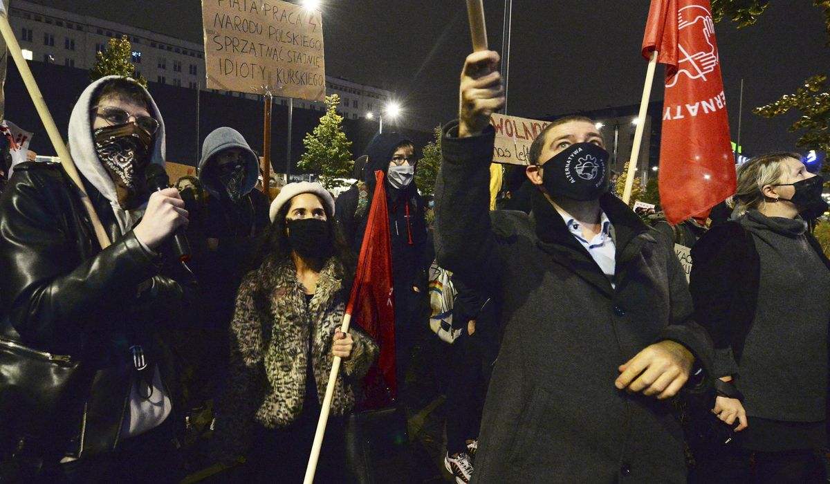 Poland activists vow largest protest yet over abortion
ban 1