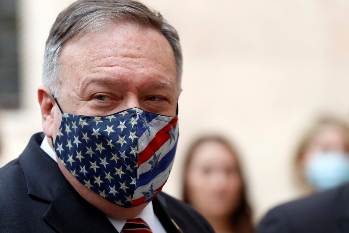 Secretary of State Mike Pompeo tests negative for
coronavirus 1