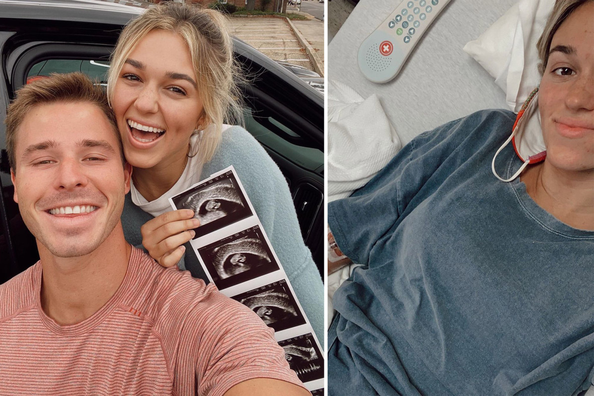 Pregnant Sadie Robertson reveals she was hospitalized with
coronavirus 1