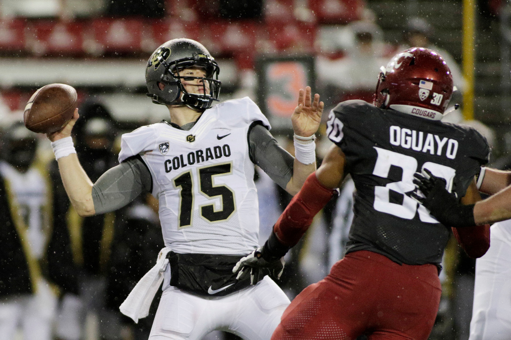 Sam Noyer will open 2020 as CU Buffs’ No. 1
quarterback 1
