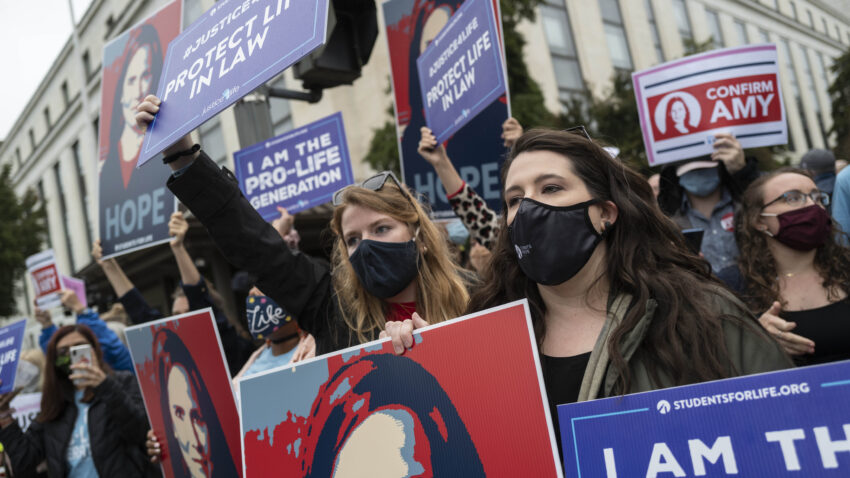 21 protesters arrested on first day of Supreme Court
confirmation hearings 1