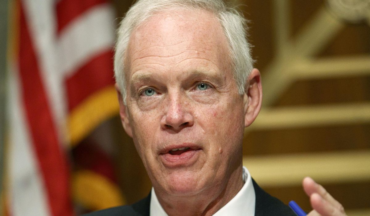 Ron Johnson of Wisconsin becomes third Republican senator to
test positive for COVID-19 1
