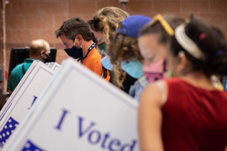 South Carolina Poll Worker Clears Out Room After State GOP
Candidate Refuses to Wear Mask to Vote 1
