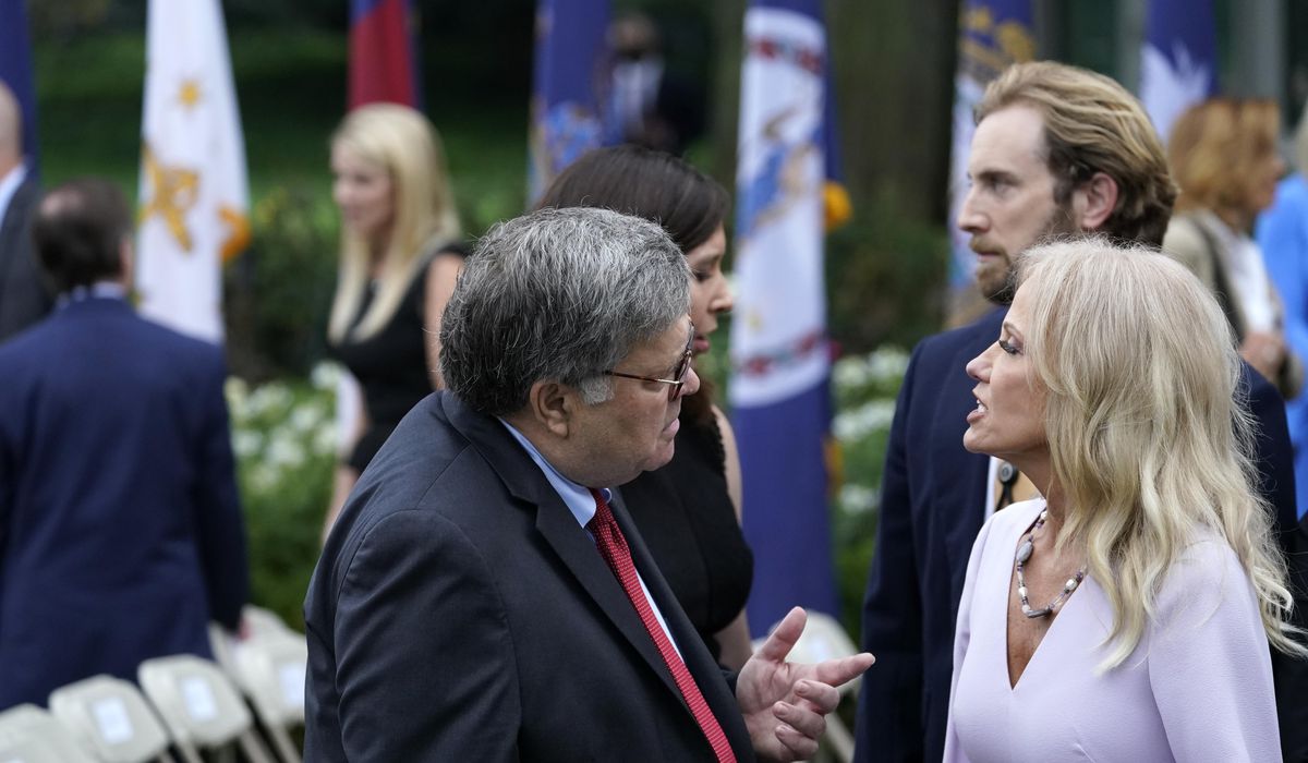 Attorney General William Barr to self-quarantine 1