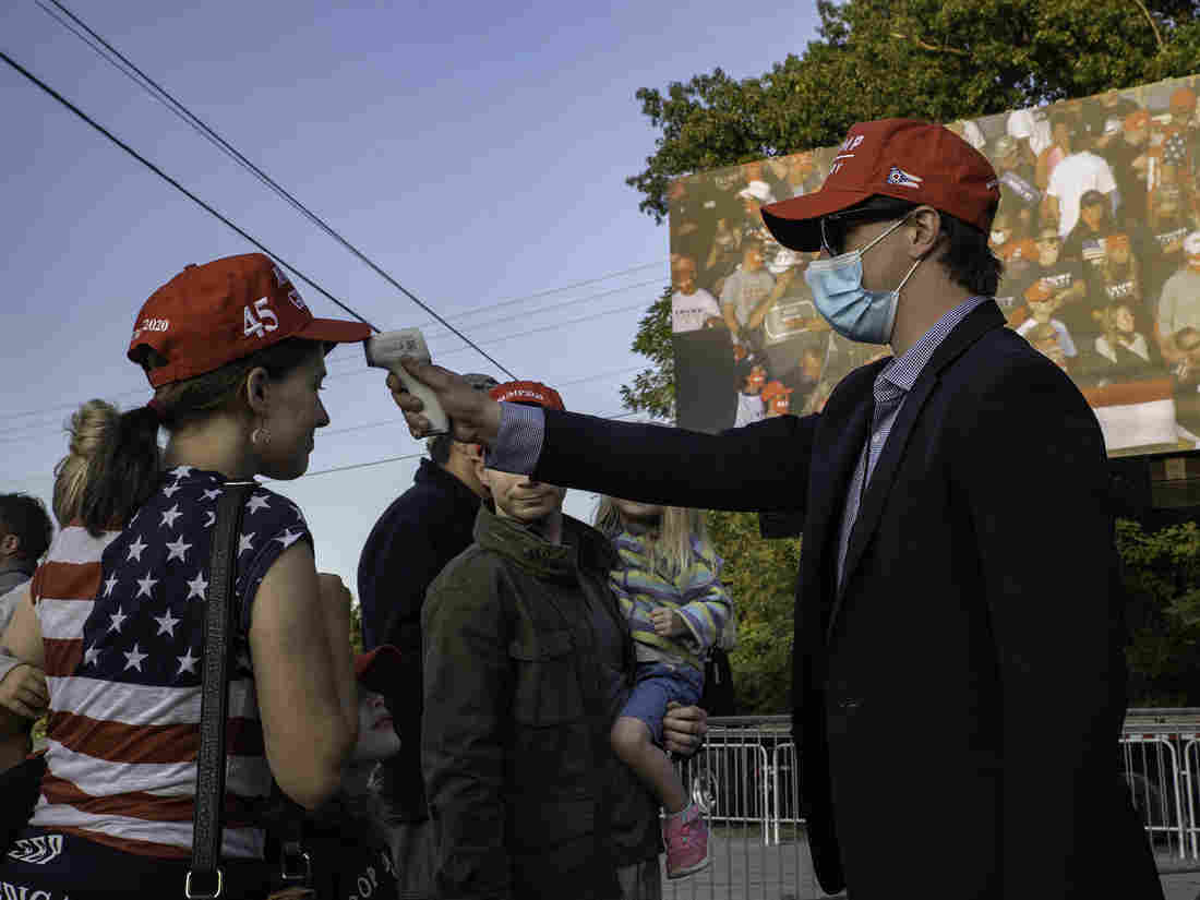 Coronavirus FAQ: Folks At Trump-Biden Debate Were Scanned
For Fever. Is That Helpful? 1