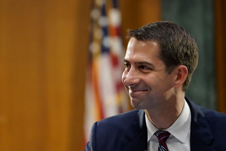 Tom Cotton Suggests GOP Senators With COVID-19 Would Break
Quarantine to Confirm SCOTUS Nominee 1
