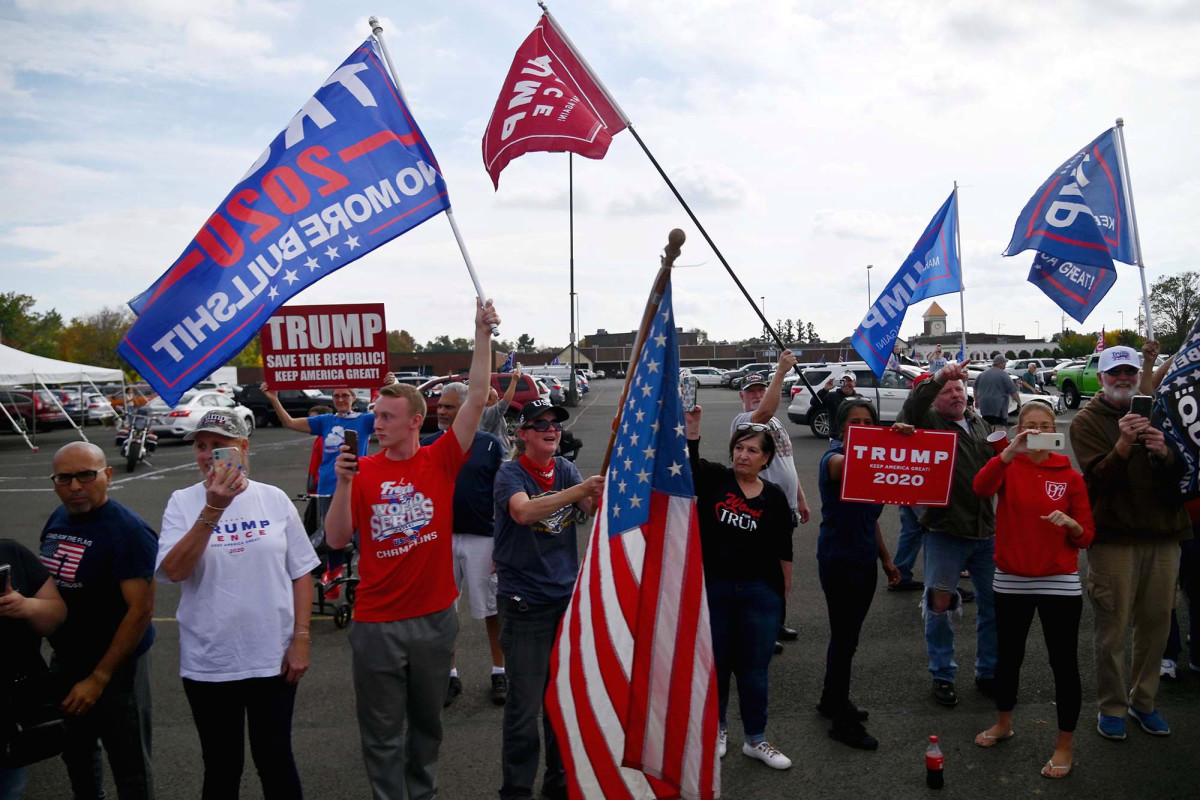 Violence, protests could rage on regardless of who wins 2020
election 1