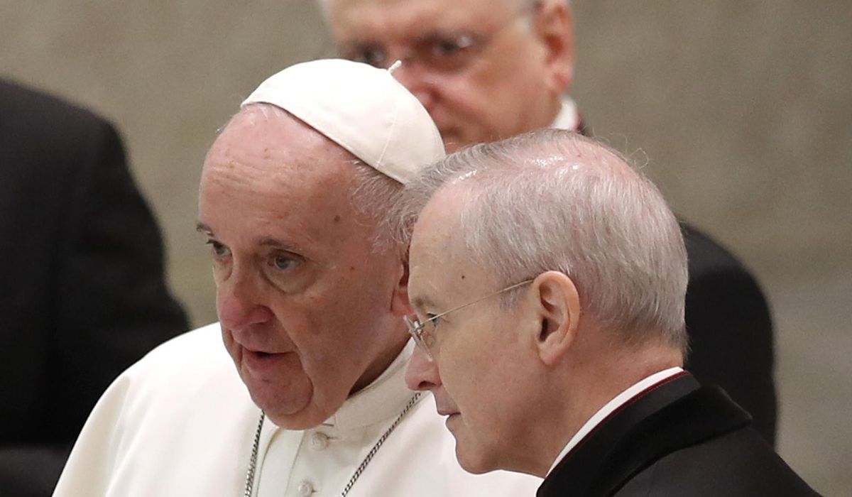 Maskless pope blames 'this lady called COVID' for
distance 1