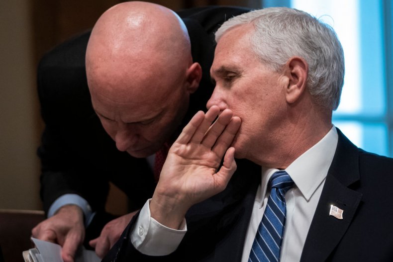 Olivia Troye Says White House 'Never Cared' About COVID,
Pence's Chief of Staff Joked About Masks 1