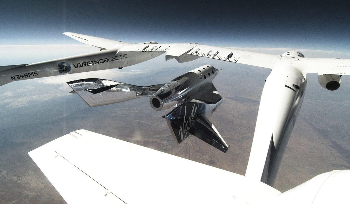 Window opens for Virgin Galactic test flight from
spaceport 1