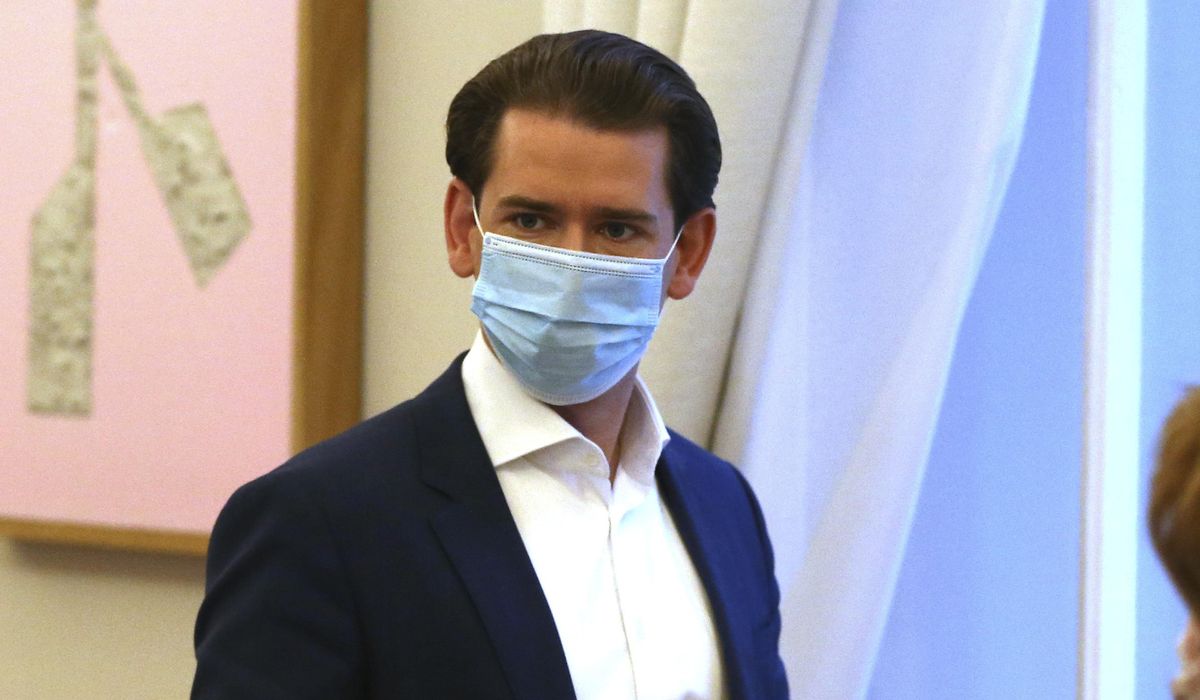Austria announces 4-week partial lockdown starting
Tuesday 1