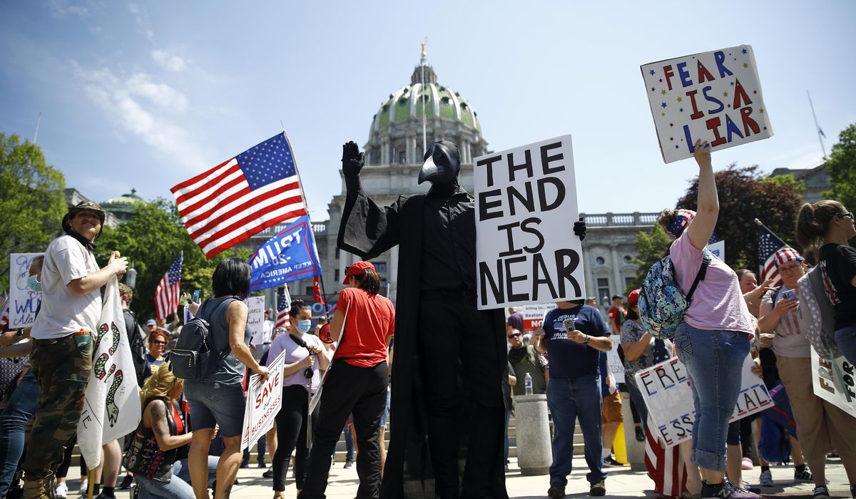 Tom Wolf coronavirus restrictions push Democrats to back
Trump 1