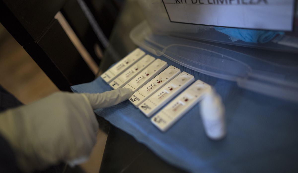 Hard-hit Peru's costly bet on cheap COVID-19 antibody
tests 1