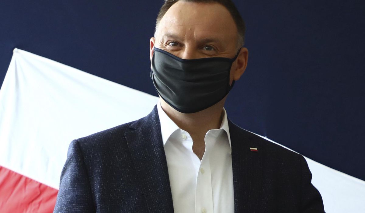 Poland's President Duda tests positive for
coronavirus 1 Poland's President Duda tests positive for
coronavirus 1