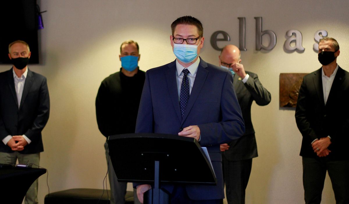 South Dakota medical groups promote masks, countering
Noem 1