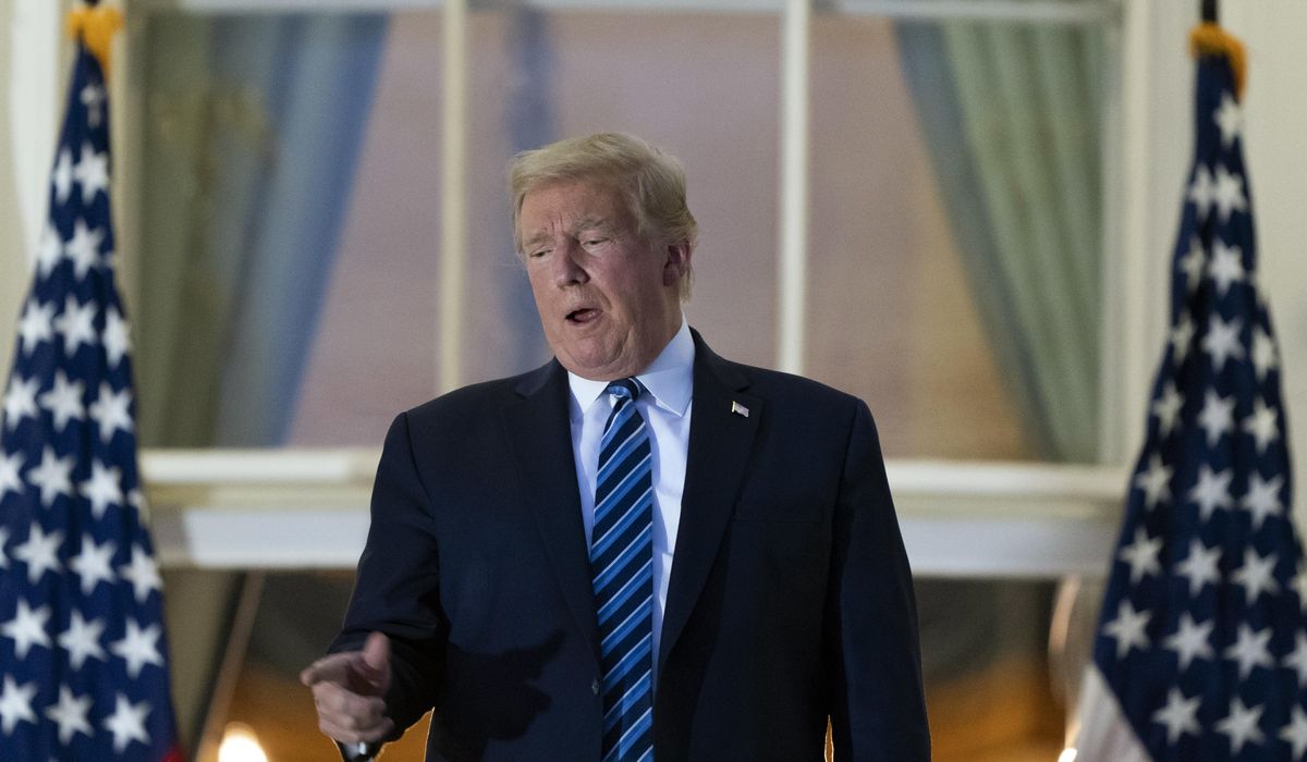 Trump says he feels 'really strong,' has been tested again
for COVID-19 1