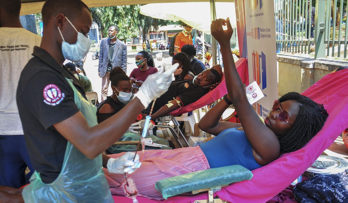 Uganda reports blood shortages amid coronavirus
pandemic 1
