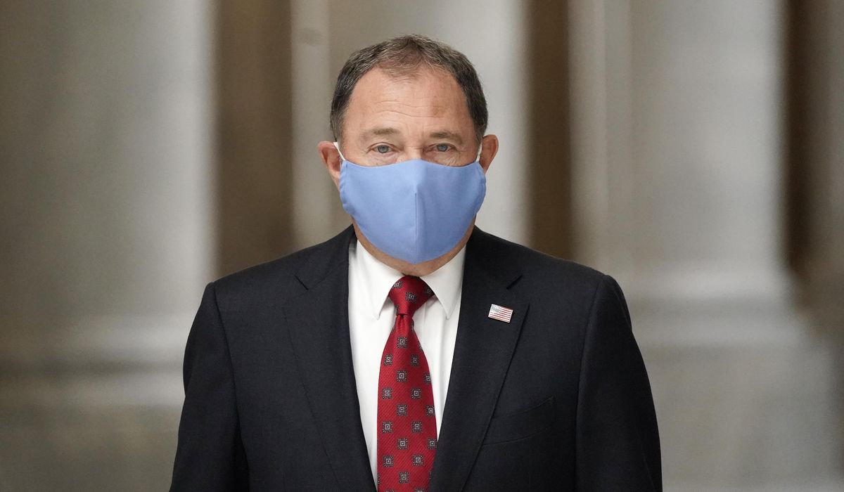 Utah officials announce new pandemic strategy, mask
mandates 1