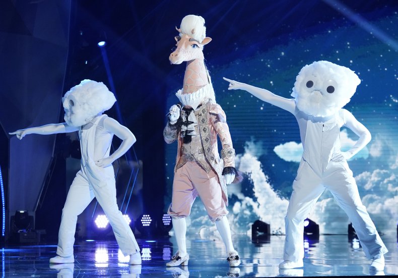 'The Masked Singer' Eliminations: Bye, Bye Brian Austin
Green and the Giraffe 1